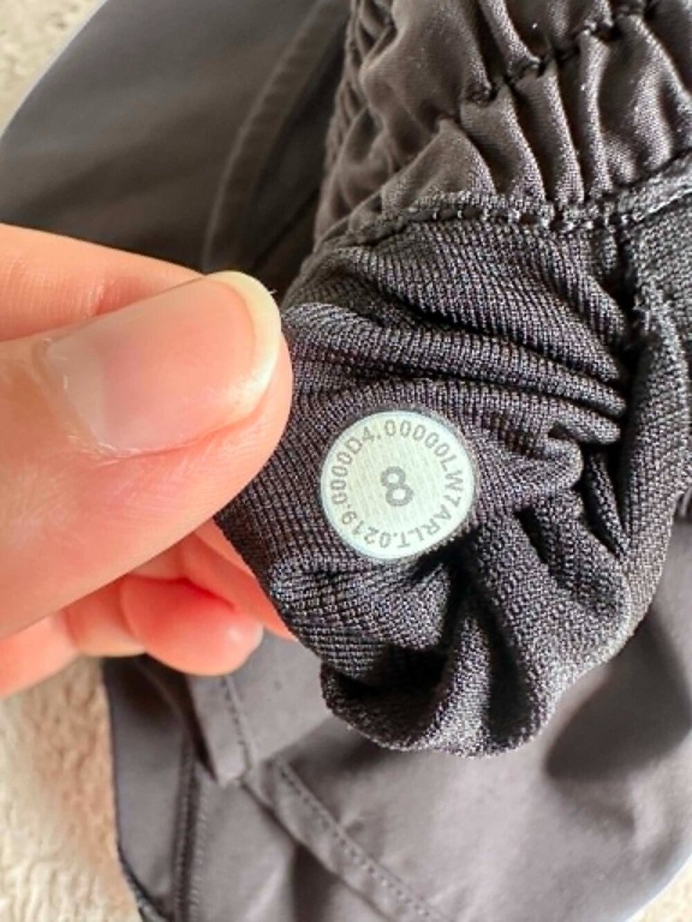 Lululemon | Black Hotty Hot Shorts II | Size 8 - Picture 4 of 10